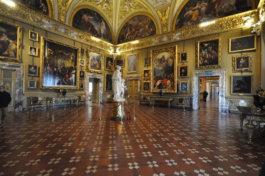 Florence: Pitti Palace, Boboli Garden, Palatine Gallery Tour - Boboli Gardens: art outdoors and a real uphill walk