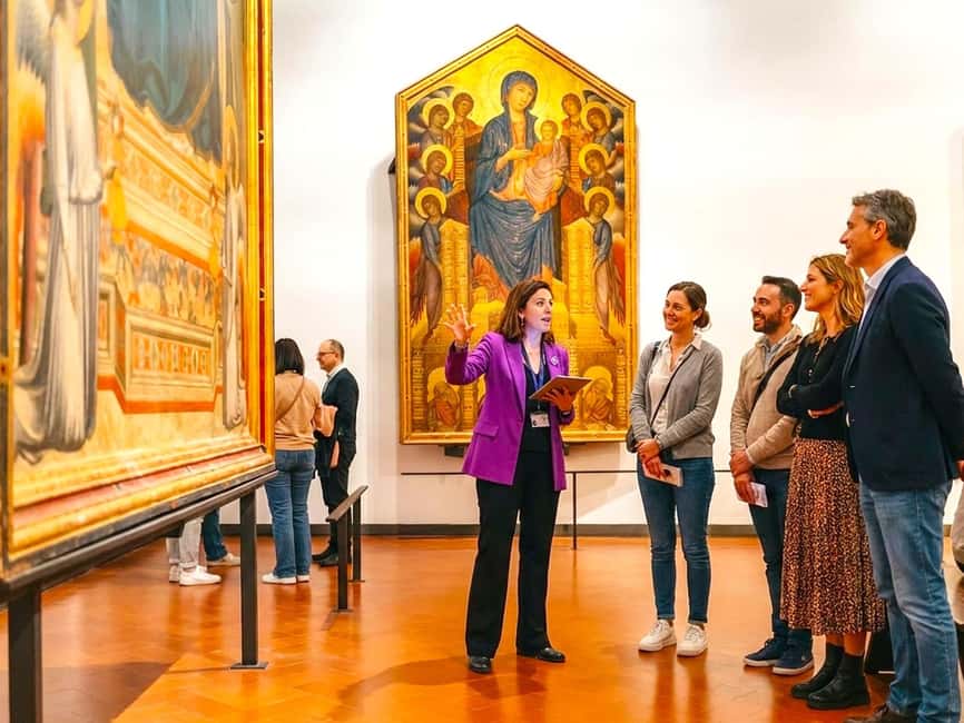 Florence: Uffizi Gallery Tour with Palazzo Vecchio Entry - Leonardo at twenty and Michelangelo in color