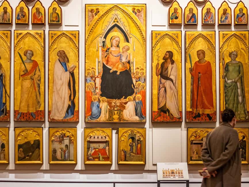 Florence: Uffizi Gallery Tour with Palazzo Vecchio Entry - From Giotto’s icons to Renaissance perspective