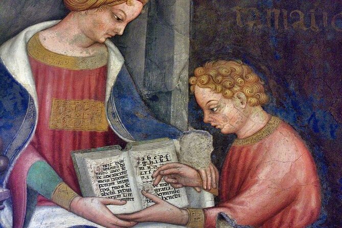 Foligno and the frescoes of Palazzo Trinci, a masterpiece of the Middle Ages – Private Tour - The suspended connection adds a rare visual detail