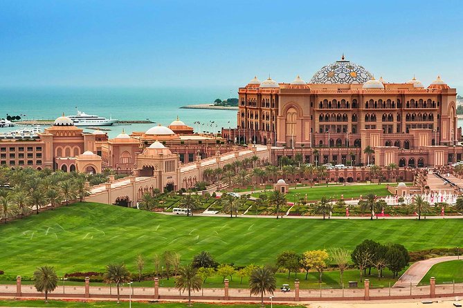 From Abu Dhabi: Grand Mosque, Qasr Al Watan Palace & Etihad Tower - Qasr Al Watan reveals the ceremonial side of the capital