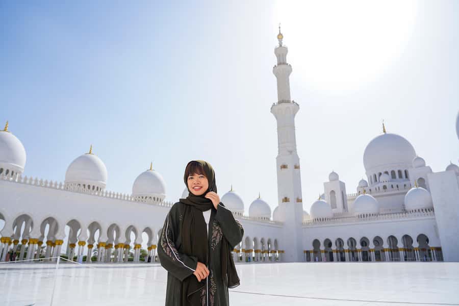 From Abu Dhabi: Grand Mosque, Royal Palace& Heritage Village - Key points at a glance