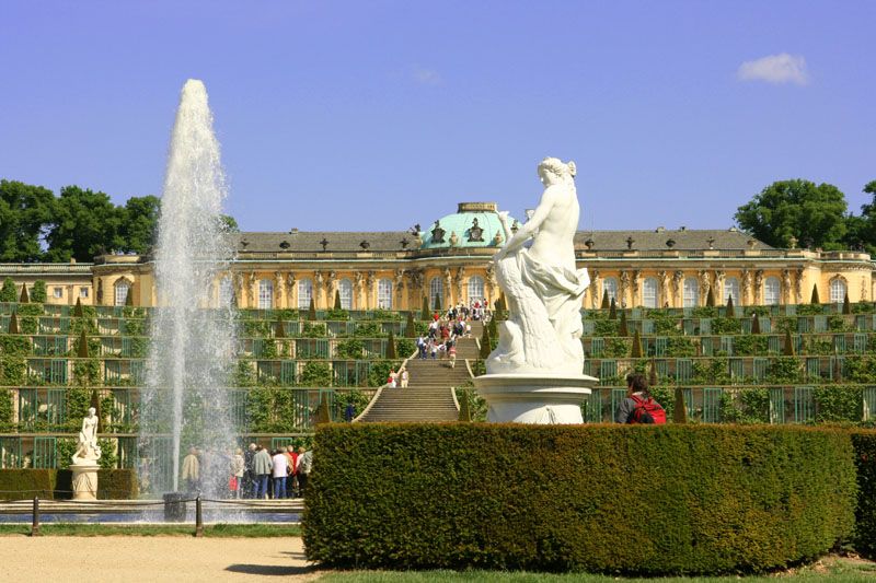 From Berlin: Gardens & Palaces of Potsdam Bike Tour - Potsdam’s old center and the Dutch Quarter