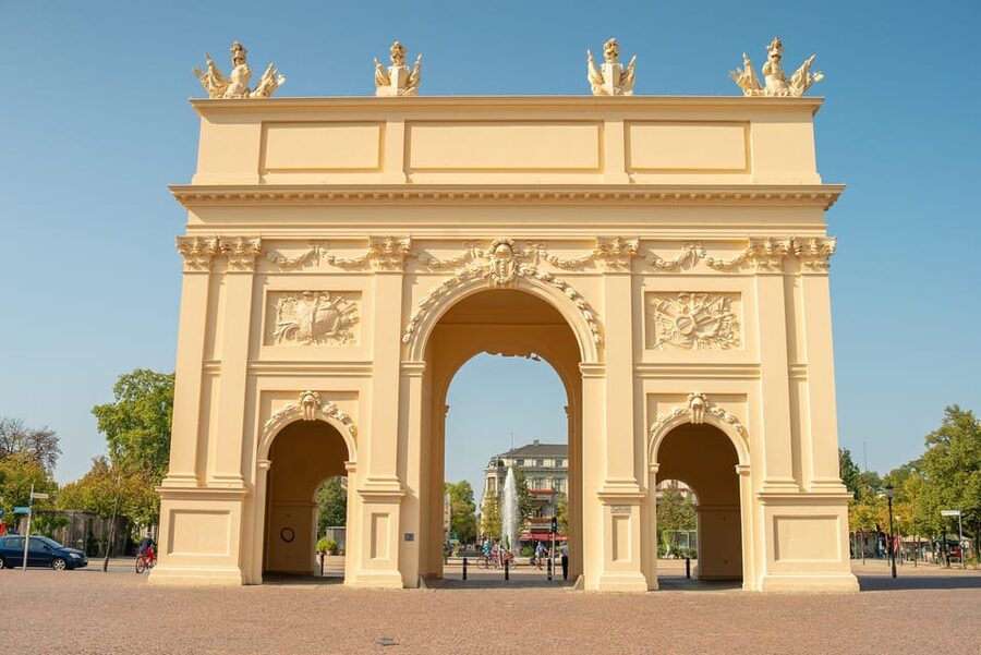 From Berlin: Gardens & Palaces of Potsdam Bike Tour - Glienicke Bridge and the Cold War border