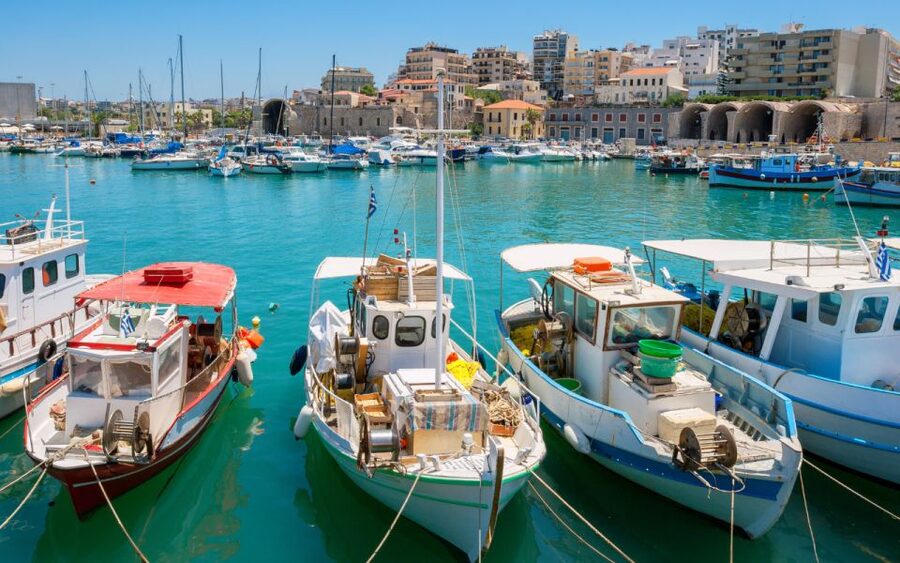 From Heraklion: Knossos Palace Guided Tour & Heraklion City - Heraklion’s harbor, market, and old town