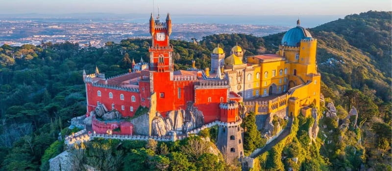 From Lisbon: Sintra and Estoril Trip with Pena Palace Entry - The 40-minute ride from Lisbon