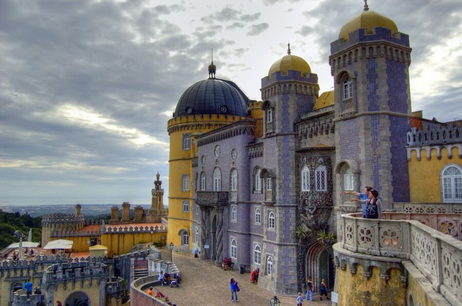 From Lisbon: Sintra Pena Palace Cascais 8-People Group Tour - Colares and the Atlantic road