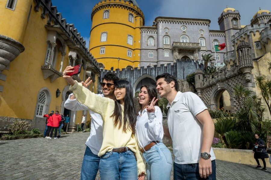 From Lisbon: Sintra & Pena Palace Day Trip with Wine Tasting - Sintra and the romantic setting of Pena Palace
