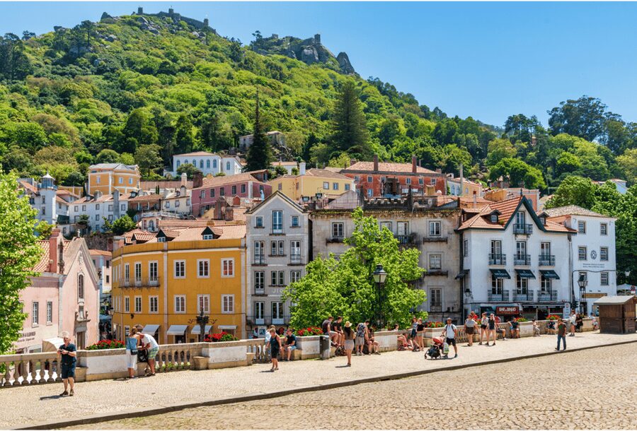 From Lisbon: Sintra, Pena Palace, Regaleira, Cabo da Roca, and Cascais - The Atlantic coast comes first
