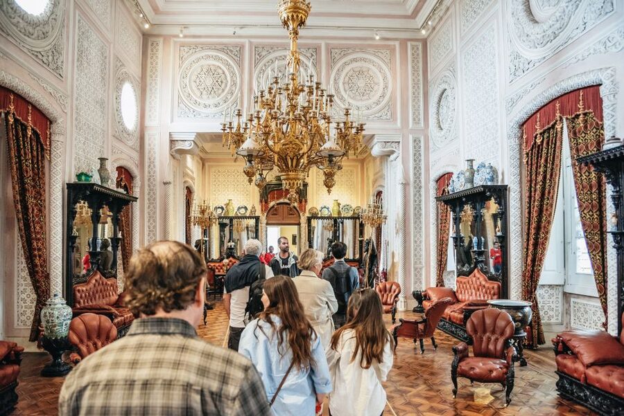 From Lisbon: Sintra Tour - Pena, Regaleira & Monserrate - Sintra town, pastries, and the National Palace