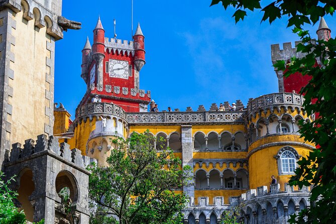 From Lisbon: Small Group to Pena Palace, Nazaré & Fátima - Pena Palace gardens, terraces, and the climb