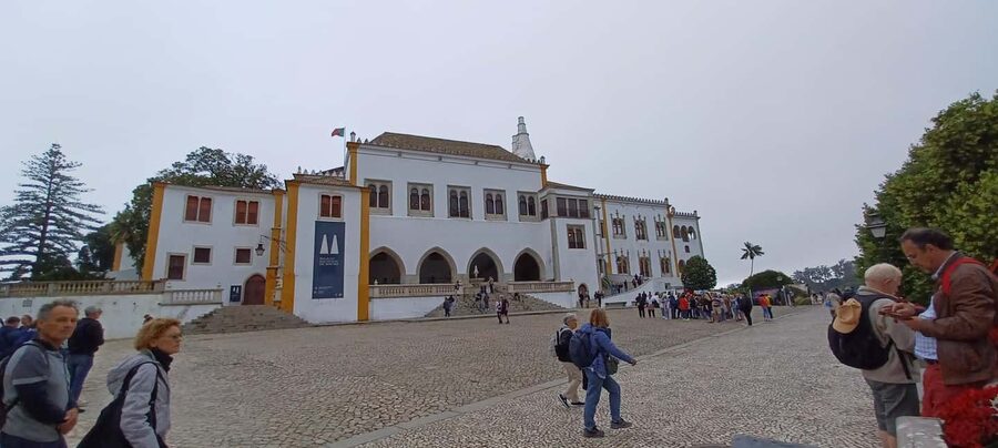 From Lisbon: Tour to Pena Palace, Sintra, and Cascais - Pena Palace gardens and interiors