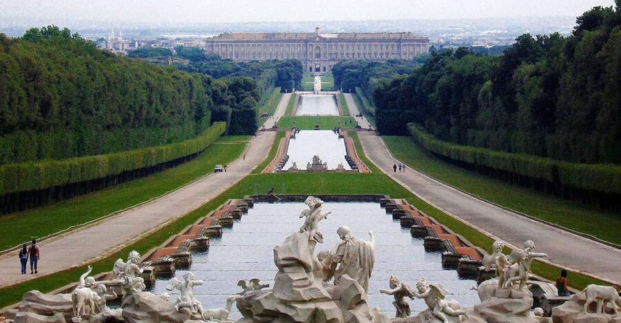 From Naples: Royal Palace of Caserta Half-Day Trip - The minivan ride from Naples