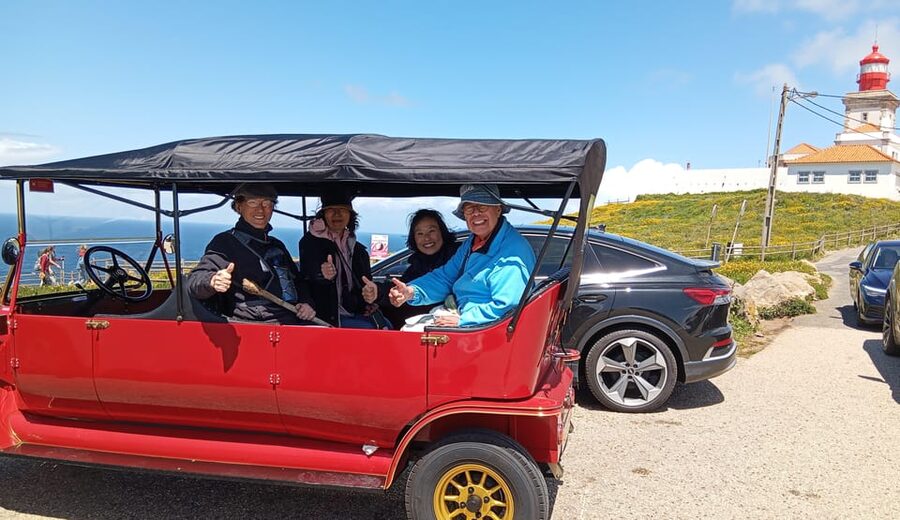 Full day in Sintra (Palaces+beaches+Cabo Da Roca) - What the electric vintage car changes