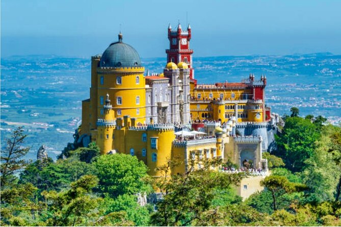 Full Day Tour: Sintra, Pena Palace, Cabo da Roca, Cascais - Pena Palace: two hours among royal colors and hilltop views