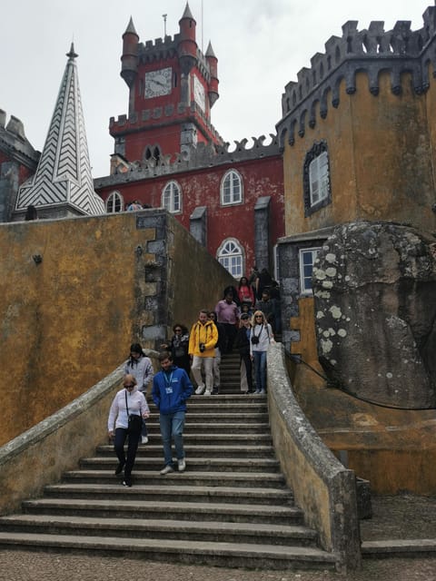 Full-day tour to Sintra with a visit to Pena Palace and Quinta da Regaleira - Pena Palace in 105 minutes