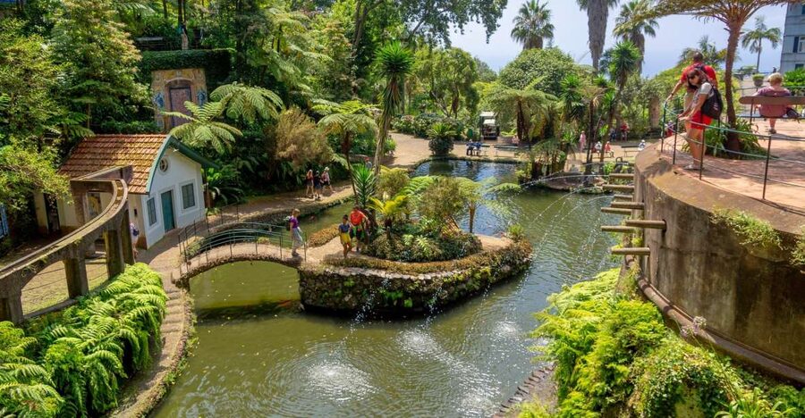 Funchal: Monte Palace Tropical Gardens Tuk Tuk Tour - Viewpoints above the city