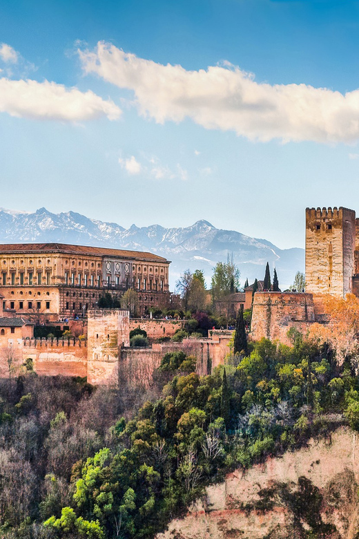 Granada: Alhambra and Nasrid Palaces Private Guide Tour - The Alcazaba gives you the clearest first view