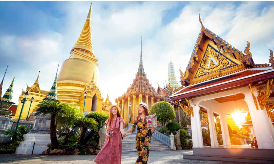 Grand Palace, Damnoen Floating Market & Maeklong Market Tour - The Grand Palace in a 1.5-hour visit