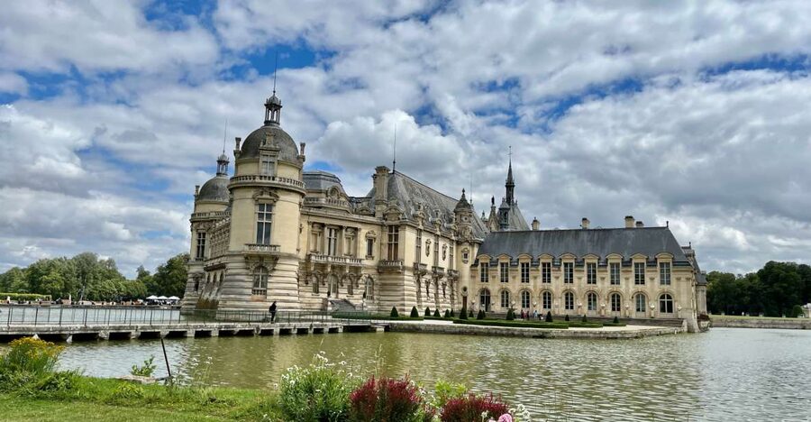 Great Stables of Prince de Conde & Palace Chantilly - The manuscript library and 60,000 books