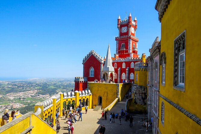 Group Tour to Sintra, Pena, Regaleira, Cabo da Roca & Cascais - Sintra village and the first look at the hills