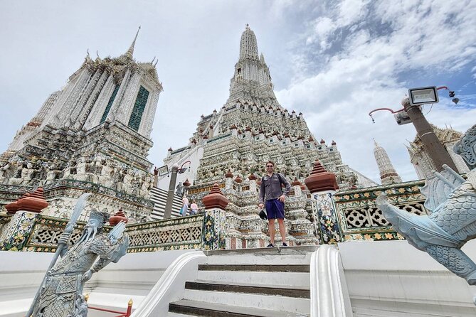 Half-Day Bangkok City Tour with The Grand Palace Private - Crossing to Wat Arun for a change of mood