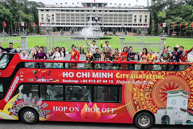 Ho Chi Minh City Tour and Independence Palace Ticket 2 in 1 - Seeing Saigon from the double-decker bus