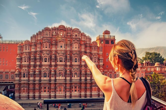 Jaipur Guided City Tour: City Palace, Jantar, Hawa & Jal Mahal - Jantar Mantar: giant science in stone