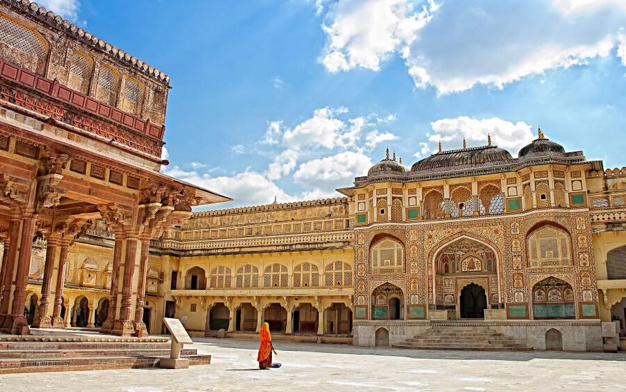 Jaipur Sightseeing by Tuk-Tuk: Temples, Palaces & Markets - Jal Mahal beside Man Sagar Lake