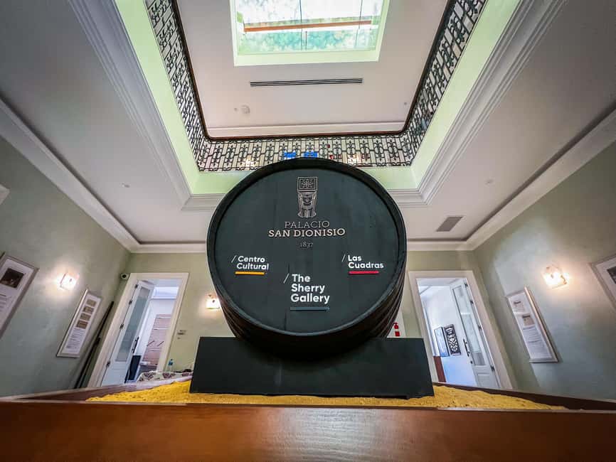 Jerez de la Frontera: Sherry Gallery and San Dionisio Palace - Historic bottles and labels tell the story