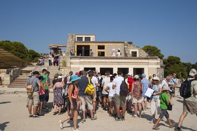 Knossos Palace and Lassithi Plateau - A large group changes the feel of the day