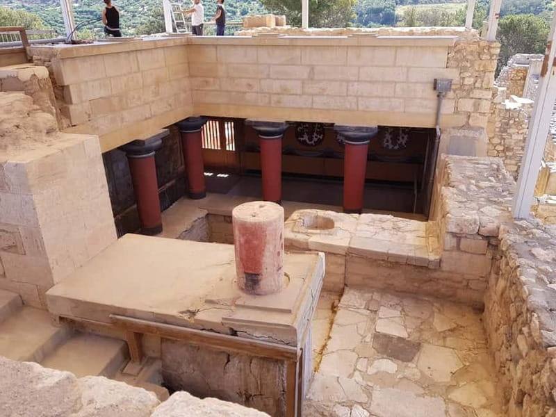 Knossos Palace and Pottery experience. Excursion Safari - The mountain drive adds more than scenery