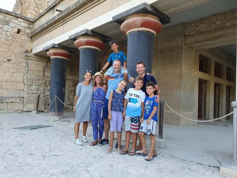 Knossos Palace: Family-friendly Mythology Tour - Meeting the Minotaur at Knossos Palace