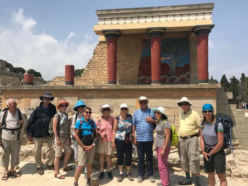 Knossos Palace: Family-friendly Mythology Tour - Getting there from Heraklion