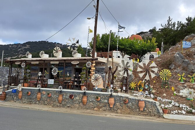 Knossos Palace Lasithi Plateau Villages & Olive Oil Mill - Pottery, coffee, and a slower side of Crete