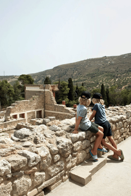 Knossos Palace &/or Zeus Cave + Olive Mill | Local & Private - From palace stones to the mountain road