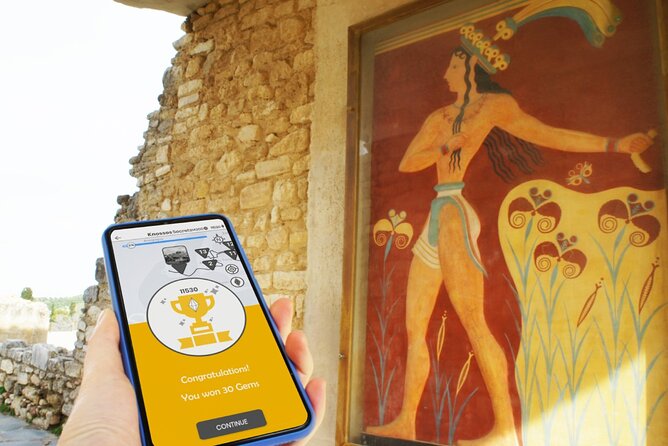 Knossos Palace Self-Guided Treasure Hunt & Tour - The Horns of Consecration and the final clue