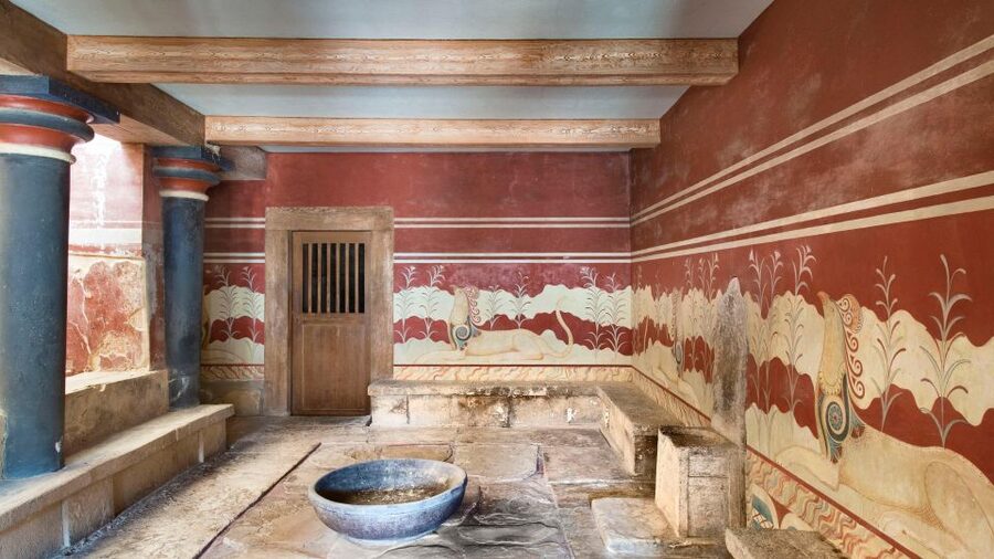 Lasithi, Mythology Park & Knossos Palace Tour From Heraklion - The descent toward Pediada Plain