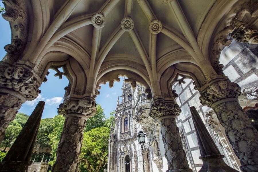 Lisbon: Pena Palace and Regaleira with Tickets - Pena Palace: color, court life, and uphill paths