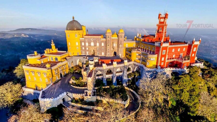 Lisbon: Pena Palace, Moorish Castle, Qta. Regaleira & Sintra - Cabo da Roca and Cascais add a fine coastal finish