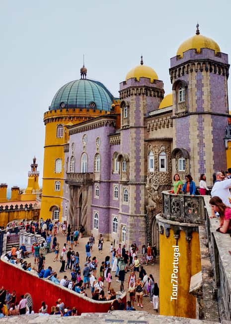 Lisbon: Pena Palace, Qta Regaleira, Moorish Castle & Cascais - The Moorish Castle and its wide-open views