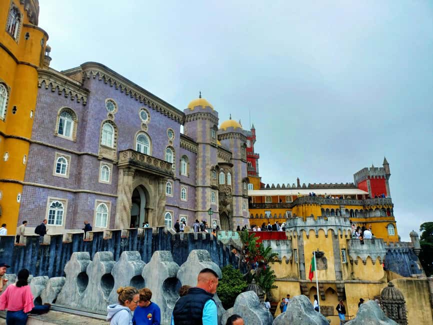 Lisbon: Pena Palace, Qta Regaleira, Moorish Castle & Cascais - Pena Palace, Portugal’s colorful hilltop showpiece