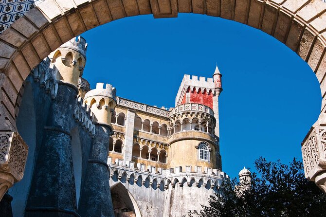 Lisbon Private Sintra, Pena Palace and Regaleira Day Trip - Pena Palace, color, architecture, and views