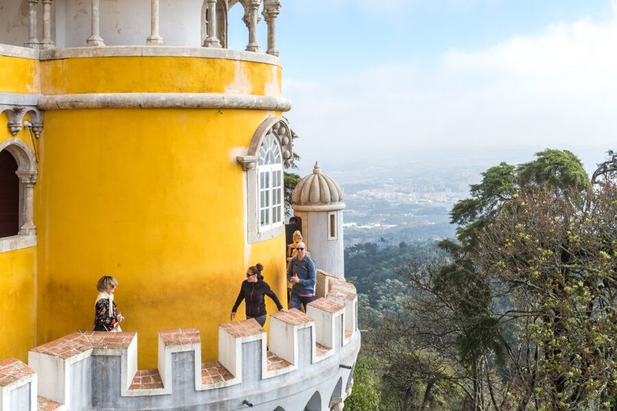 Lisbon: Sintra and Cascais Tour with Pena Palace Ticket - Cabo da Roca at the edge of Europe