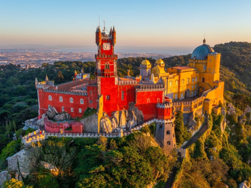 Lisbon: Sintra, Pena Palace, Cabo Roca Coast & Cascais Tour - Sintra National Palace and the town’s old center