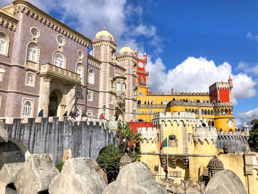 Lisbon: Sintra, Pena Palace, Quinta Regaleira, Cabo da Roca - The Moorish Castle’s walls and views
