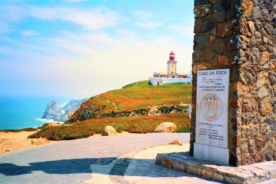 Lisbon: Sintra, Roca, Pena Palace, Quinta Regaleira passby - Climbing into the Sintra Mountains