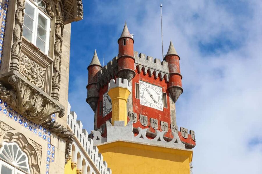 Lisbon: Small-Group Sintra, Pena Palace, Cascais, & Belém - Pena Palace and the uphill approach