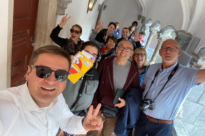 Lisbon to Sintra Pena & Regaleira guided tour in 8pax group - Pickup from Lisbon in a comfortable minibus