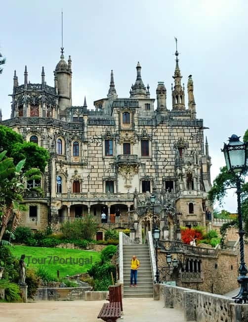 Lisbon: Visit Pena Palace, Regaleira, Cabo da Roca & Cascais - Pena Palace after the climb